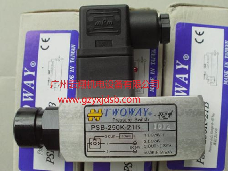 台湾TOWAY台肯DNM-03W-250K-21B DNM-02B-100K-21B压力继电器