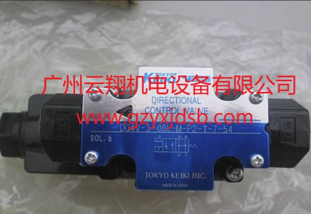 东京计器TOKYOKEIKI应用3电磁阀DG4V-5-22BL-M-P7L-H-6-40